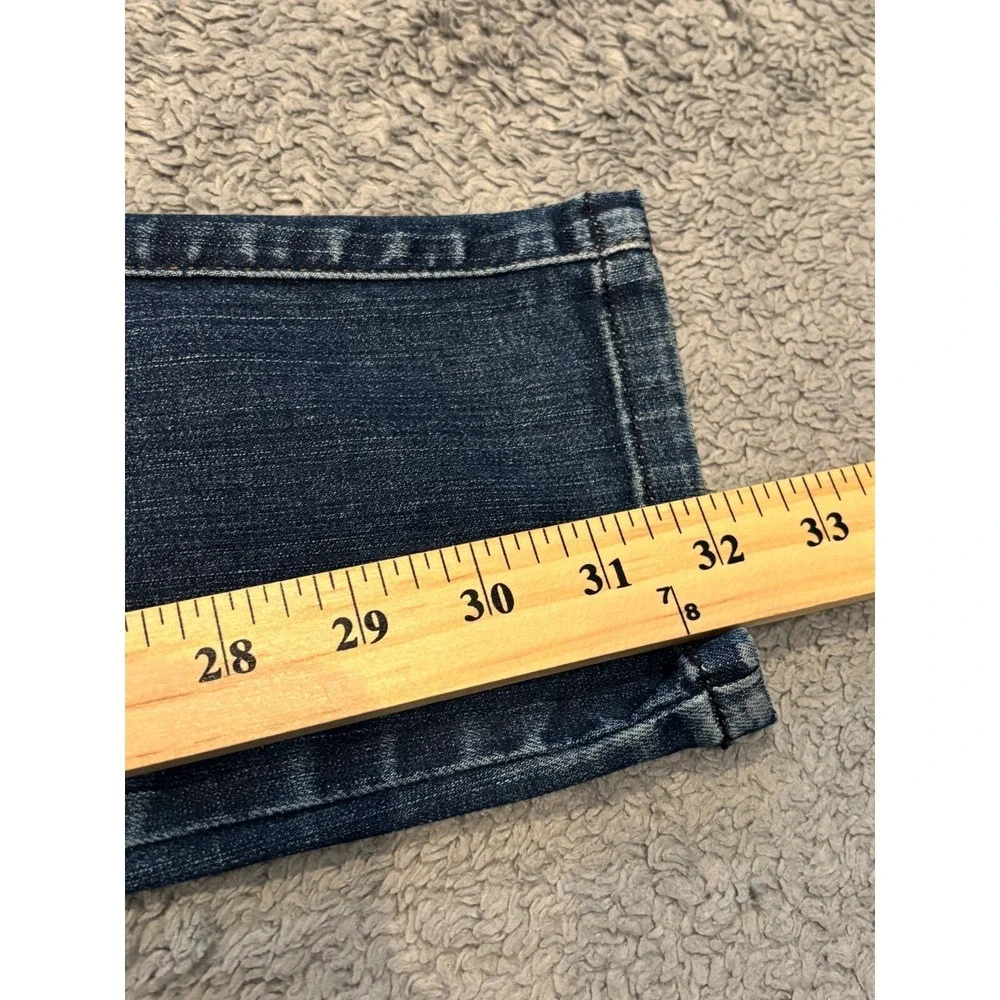 Guess Jeans Womens 26 Brittney Skinny Blue Denim Stretch Ankle Dark Wash